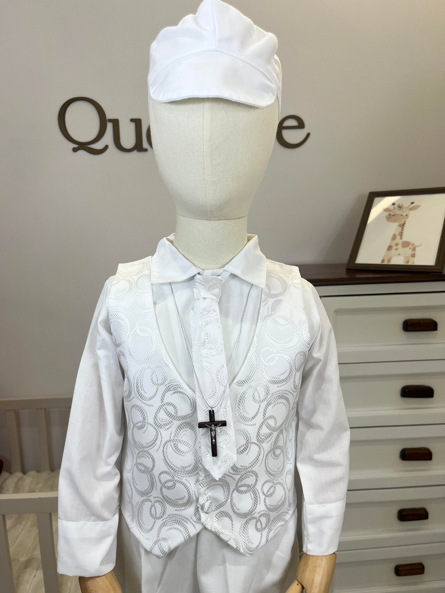 Conjunto Traje Formal con Corbata Niño Bebe