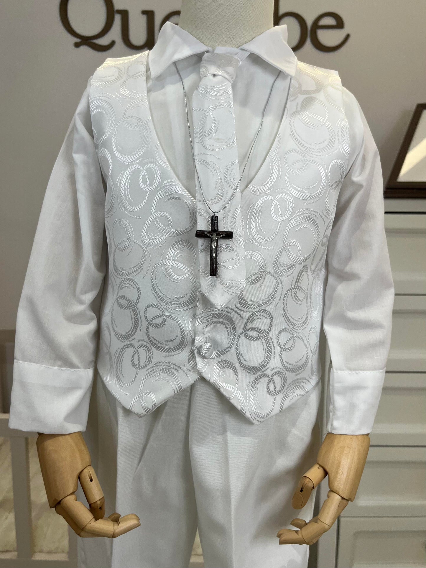 Conjunto Traje Formal con Corbata Niño Bebe