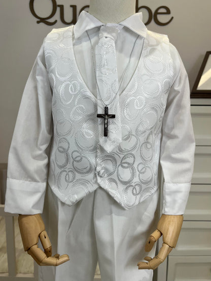 Conjunto Traje Formal con Corbata Niño Bebe