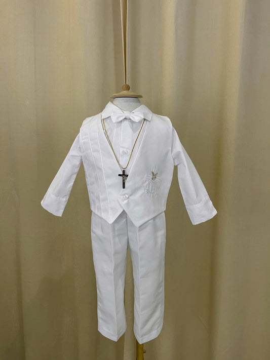 Conjunto Traje Formal con Chaleco sotach Niño bebe