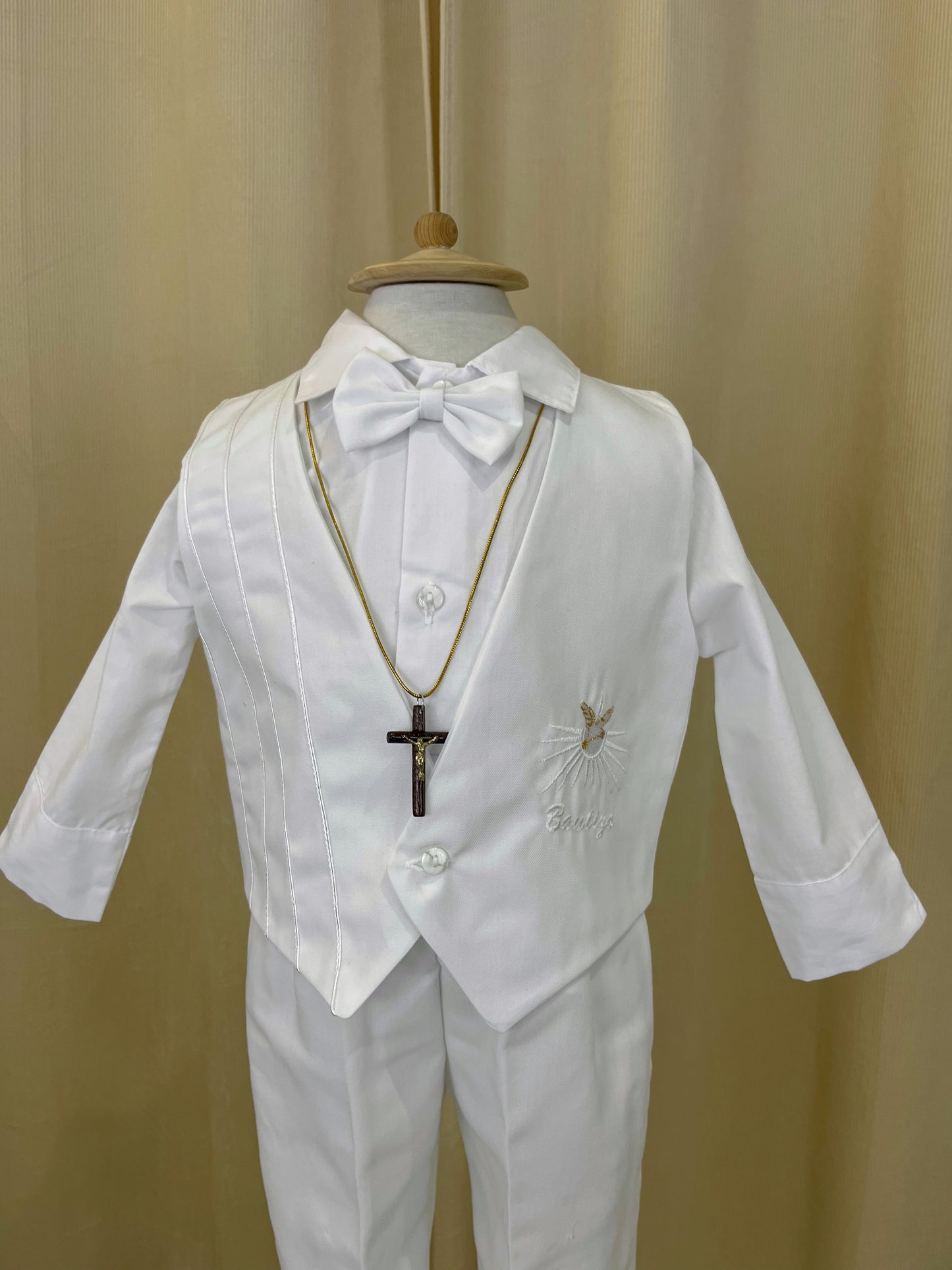 Conjunto Traje Formal con Chaleco sotach Niño bebe