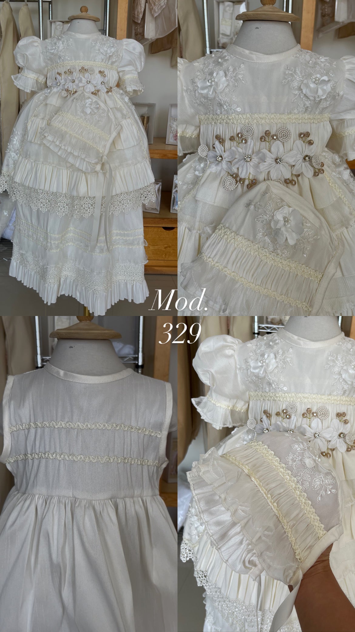 Ropon Desmontable 329 Niña Bebe