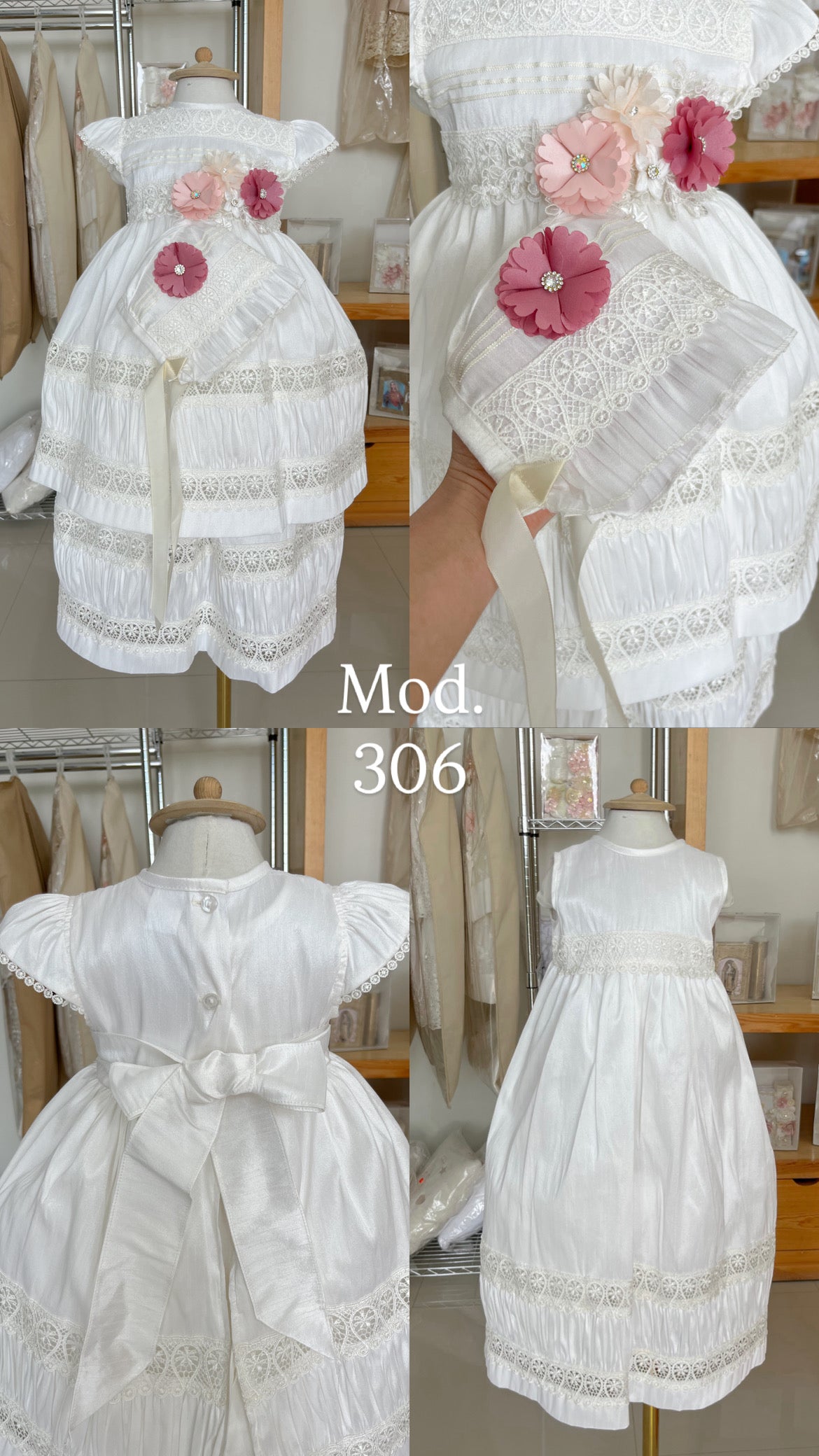 Ropon Desmontable 306 Niña Bebe