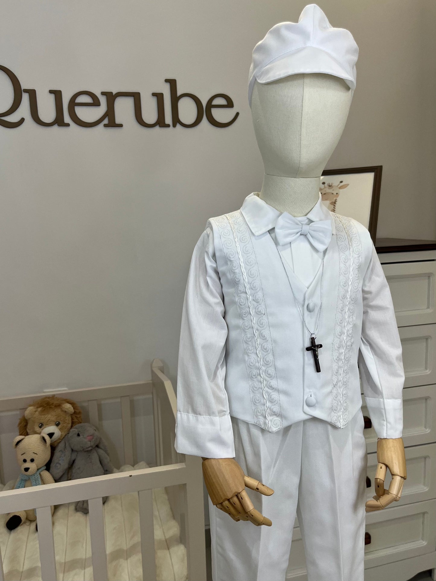 Conjunto Traje Ceremonial Grecas Niño Bebe