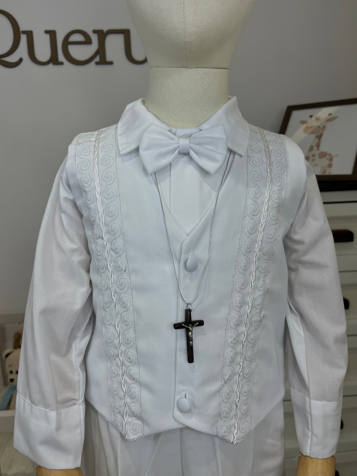 Conjunto Traje Ceremonial Grecas Niño Bebe