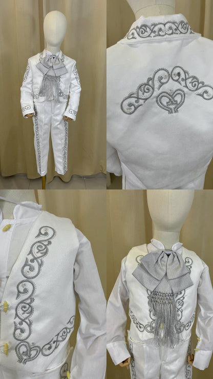 Traje Charro Mariachi Gamuza Niño Bebe