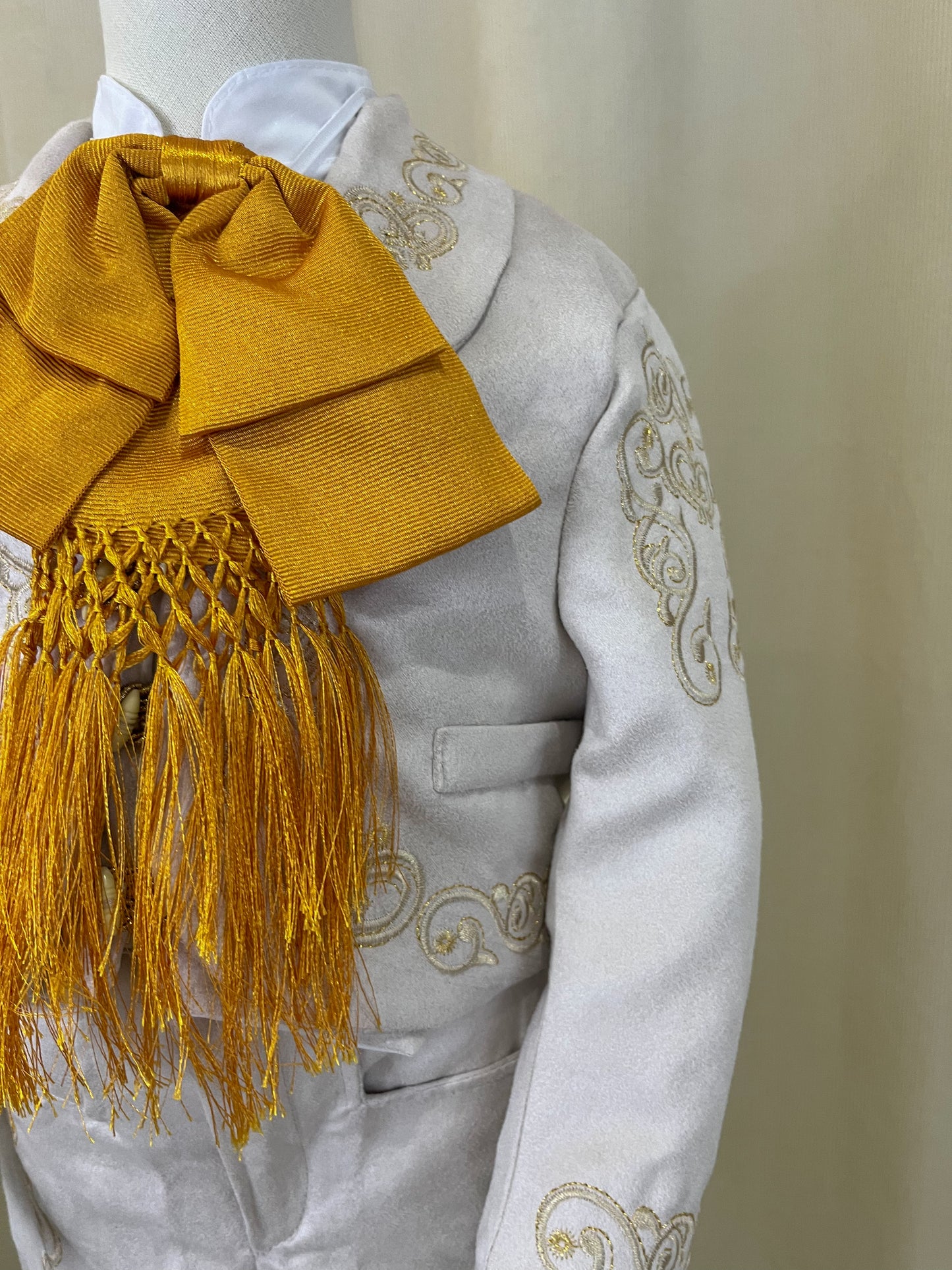 Traje Charro Mariachi Gamuza Niño Bebe