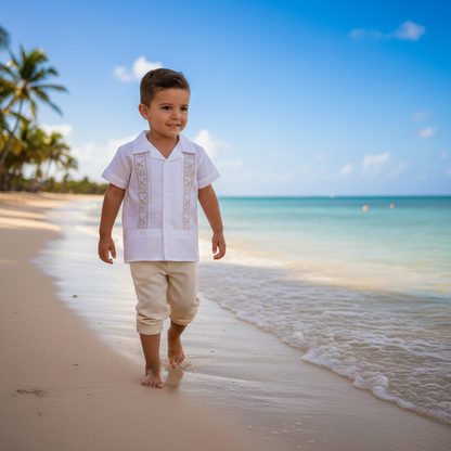 Conjunto Guayabera 115 Niño Bebe