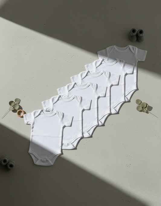 Set de 6 Pañaleros Body Bebe