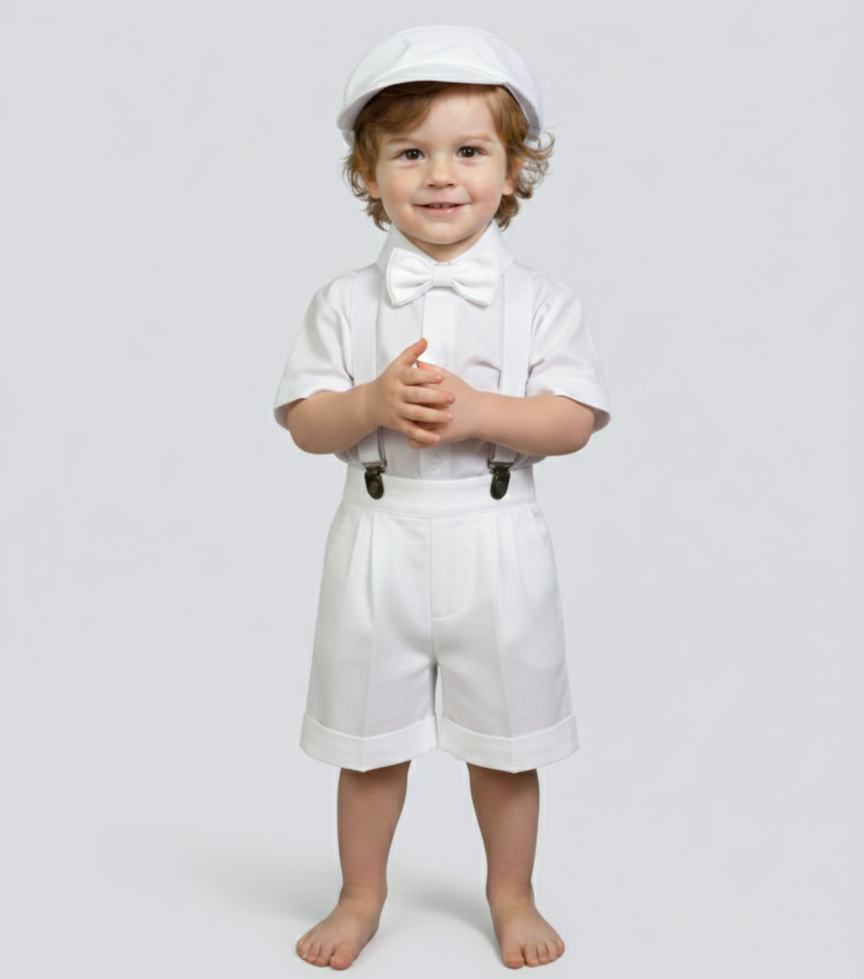 Conjunto Traje Tirantes Formal 117 Short Niño bebe