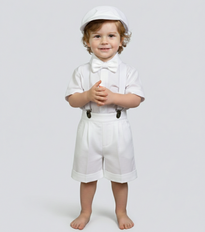 Conjunto Traje Tirantes Formal 117 Short Niño bebe