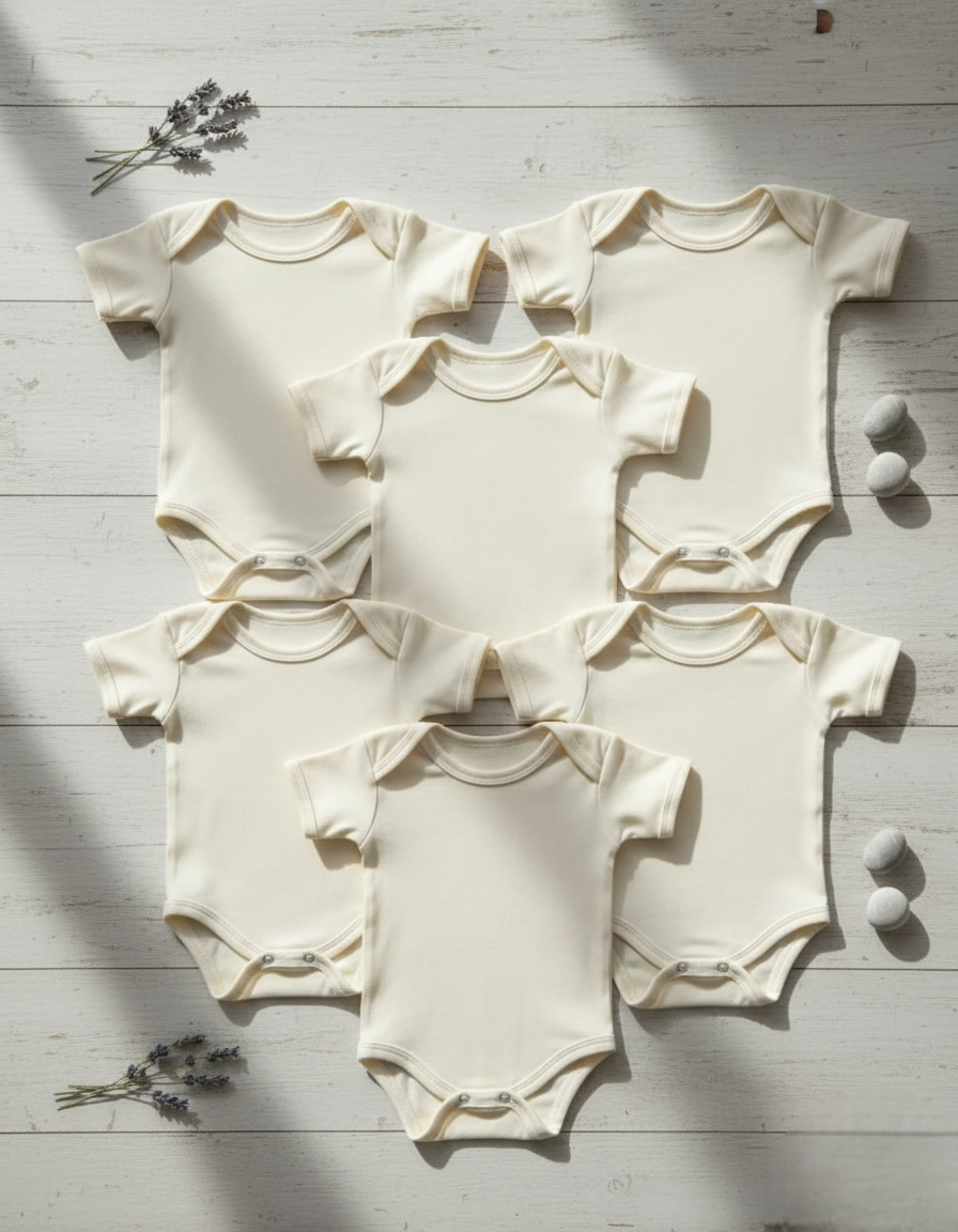 Set de 6 Pañaleros Body Bebe