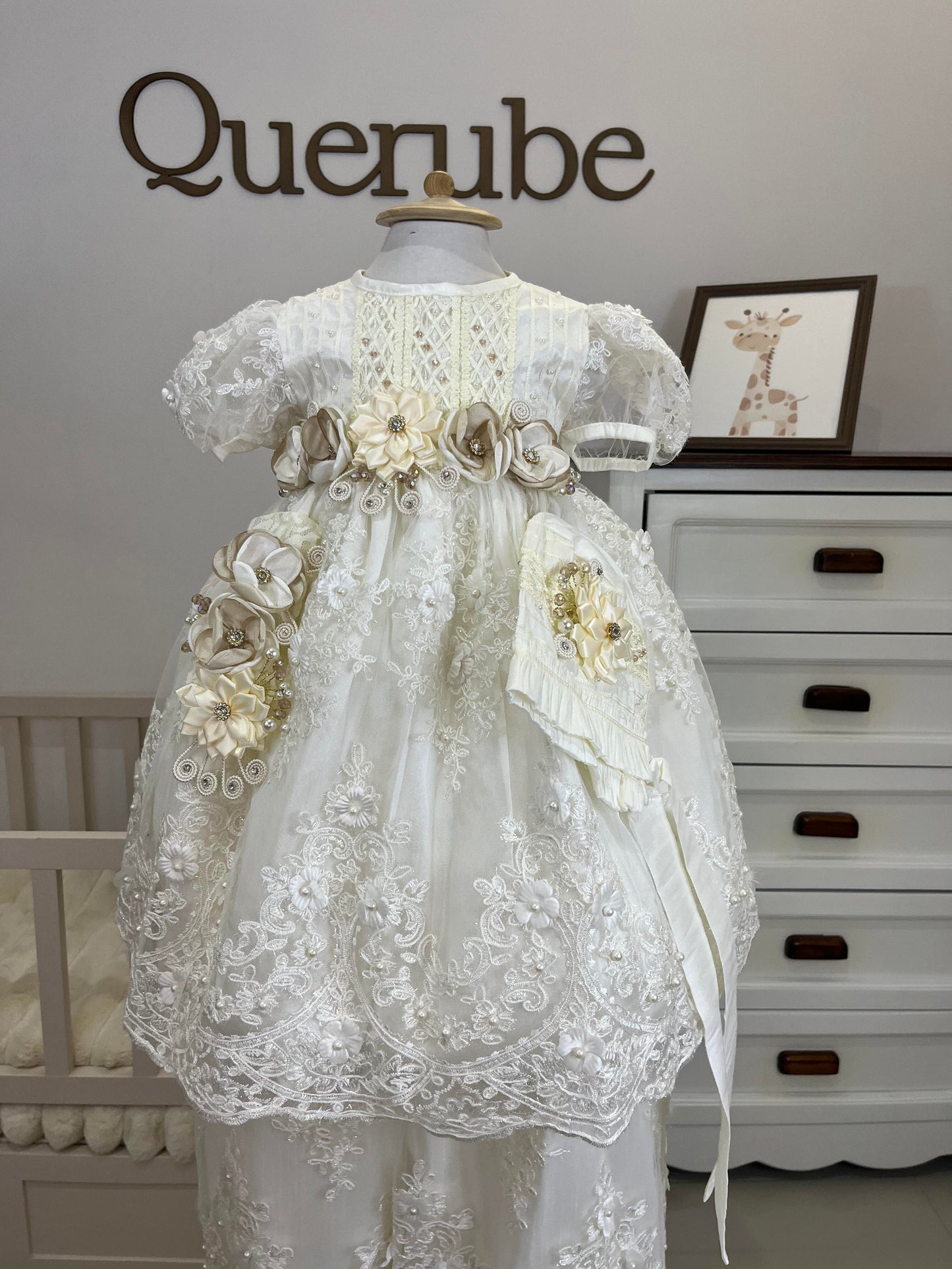 Ropon Desmontable 361 + Kit Bautizo Niña bebe