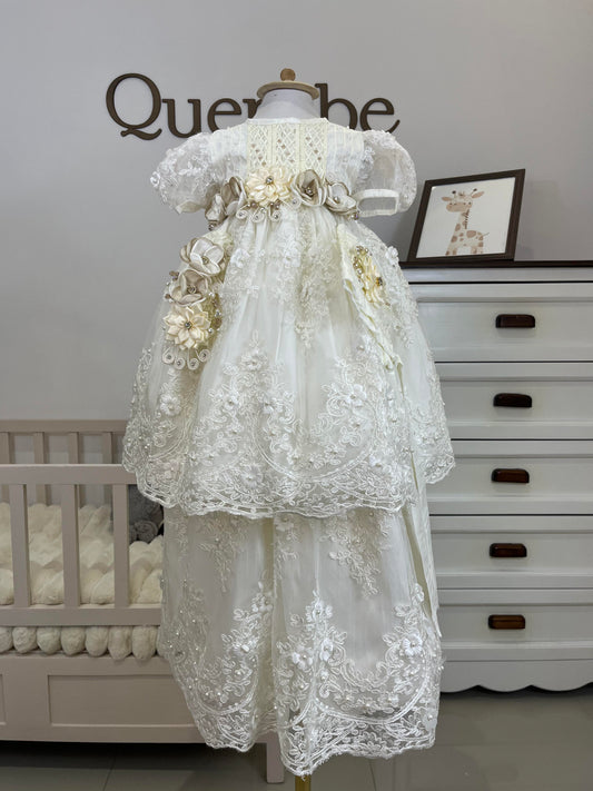 Ropon Desmontable 361 + Kit Bautizo Niña bebe