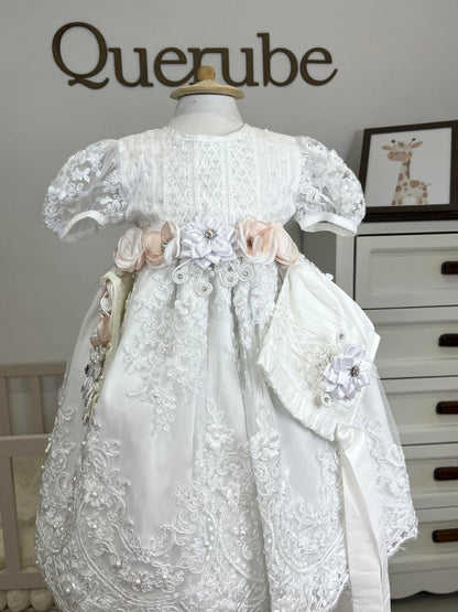 Ropon Desmontable 361 + Kit Bautizo Niña bebe