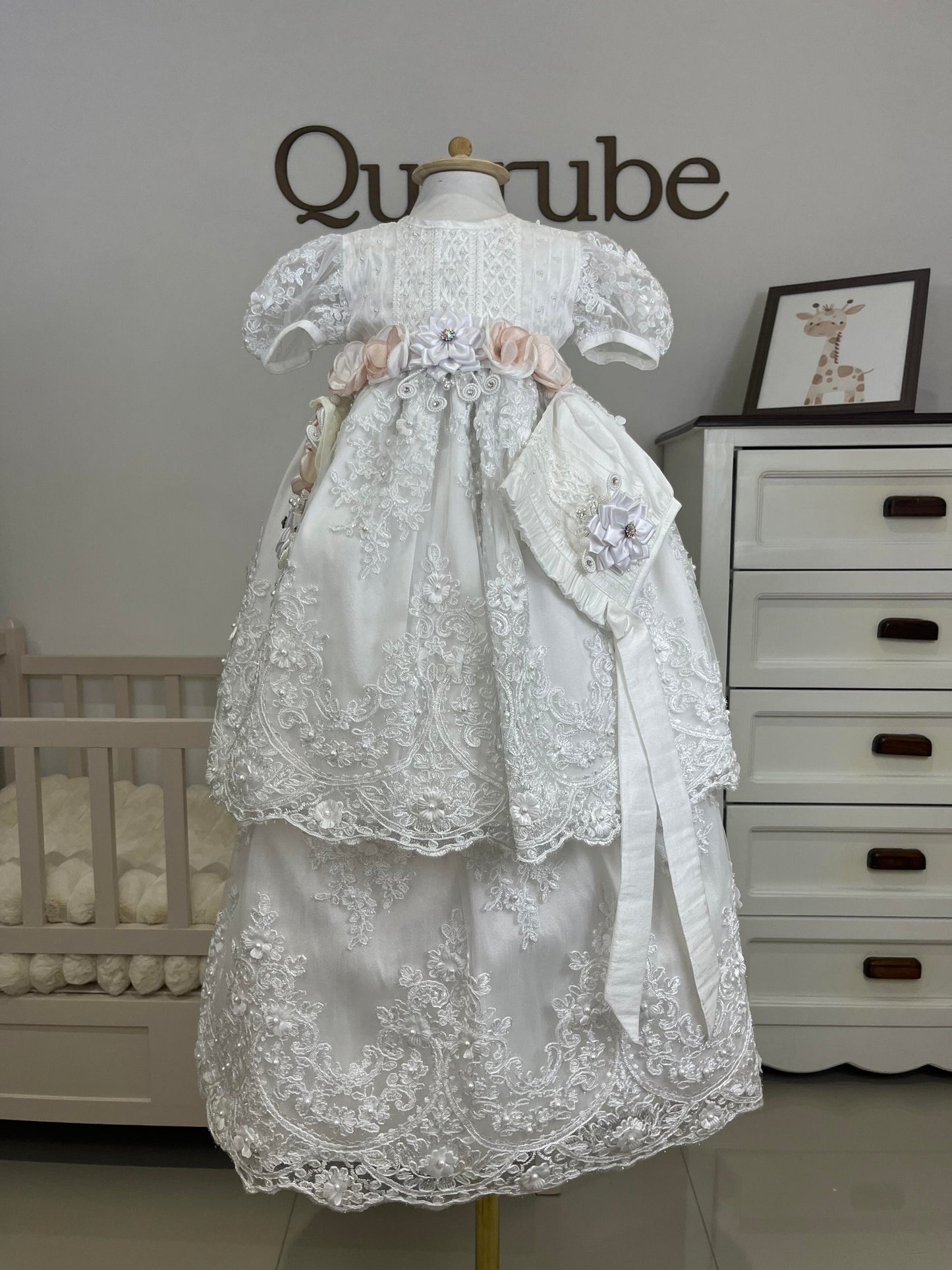 Ropon Desmontable 361 + Kit Bautizo Niña bebe
