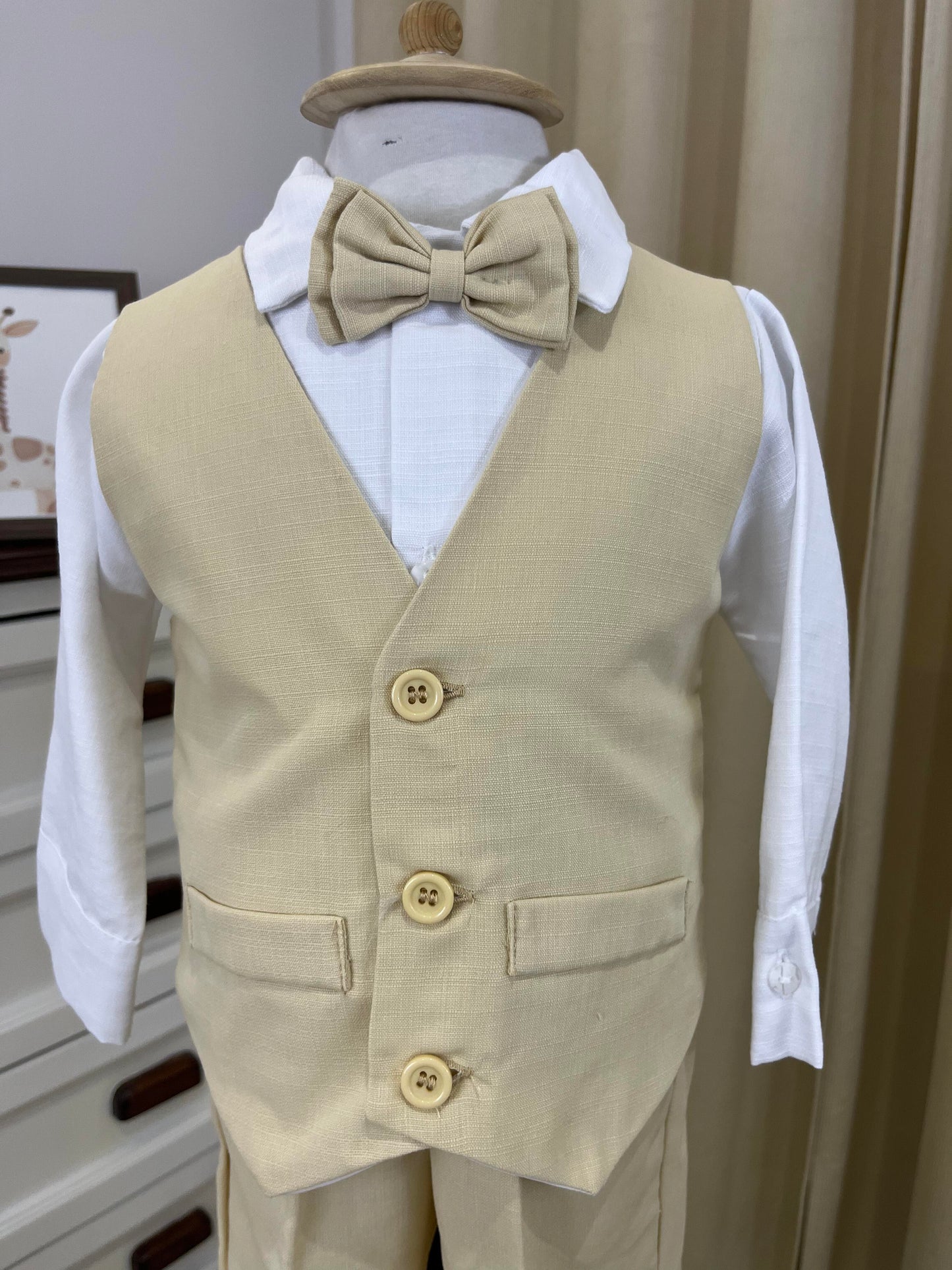 Conjunto Traje Formal con Chaleco 118 Niño bebe