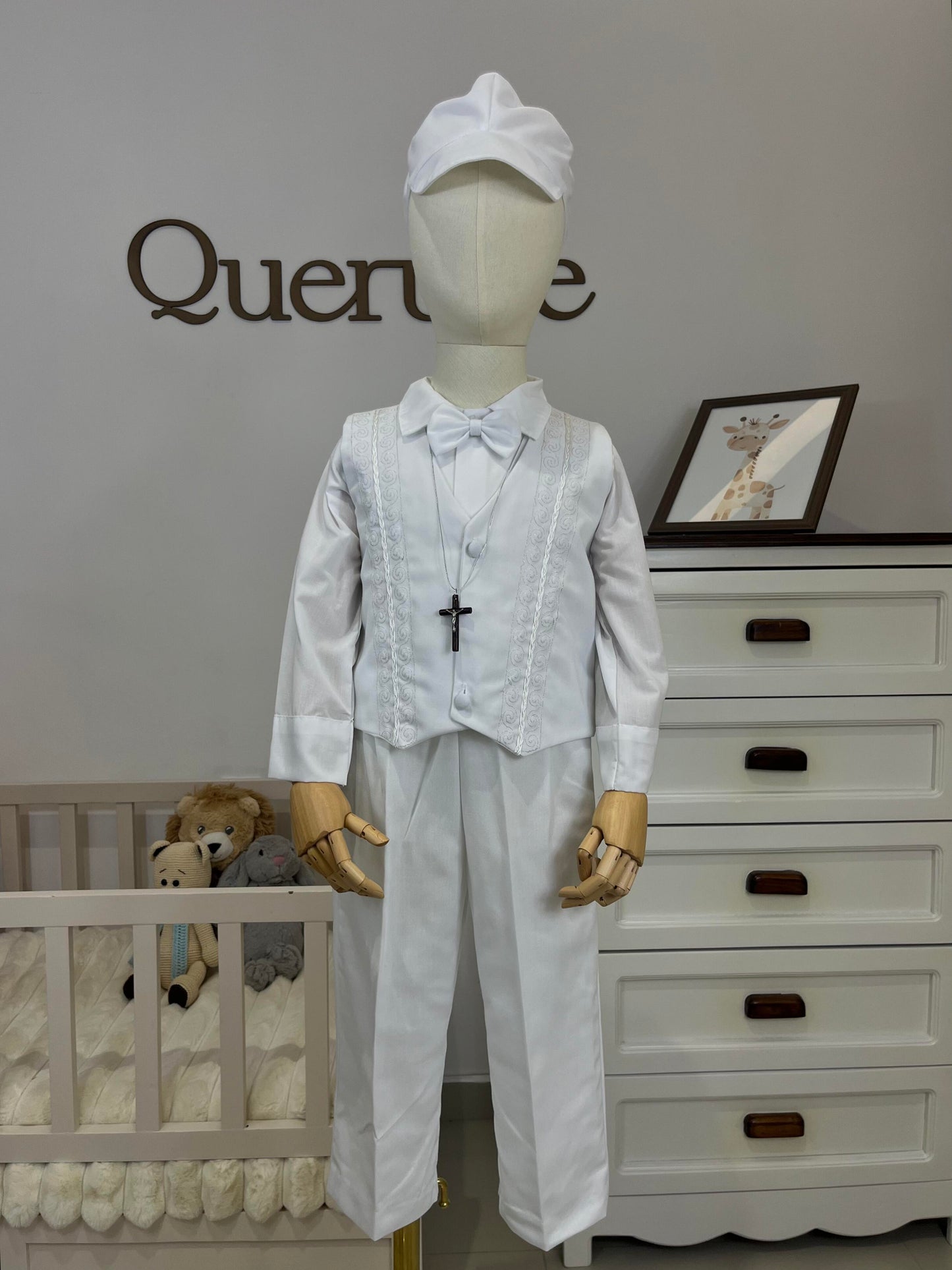 Conjunto Traje Ceremonial Grecas Niño Bebe