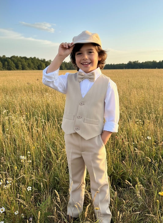 Conjunto Traje Formal con Chaleco 118 Niño bebe