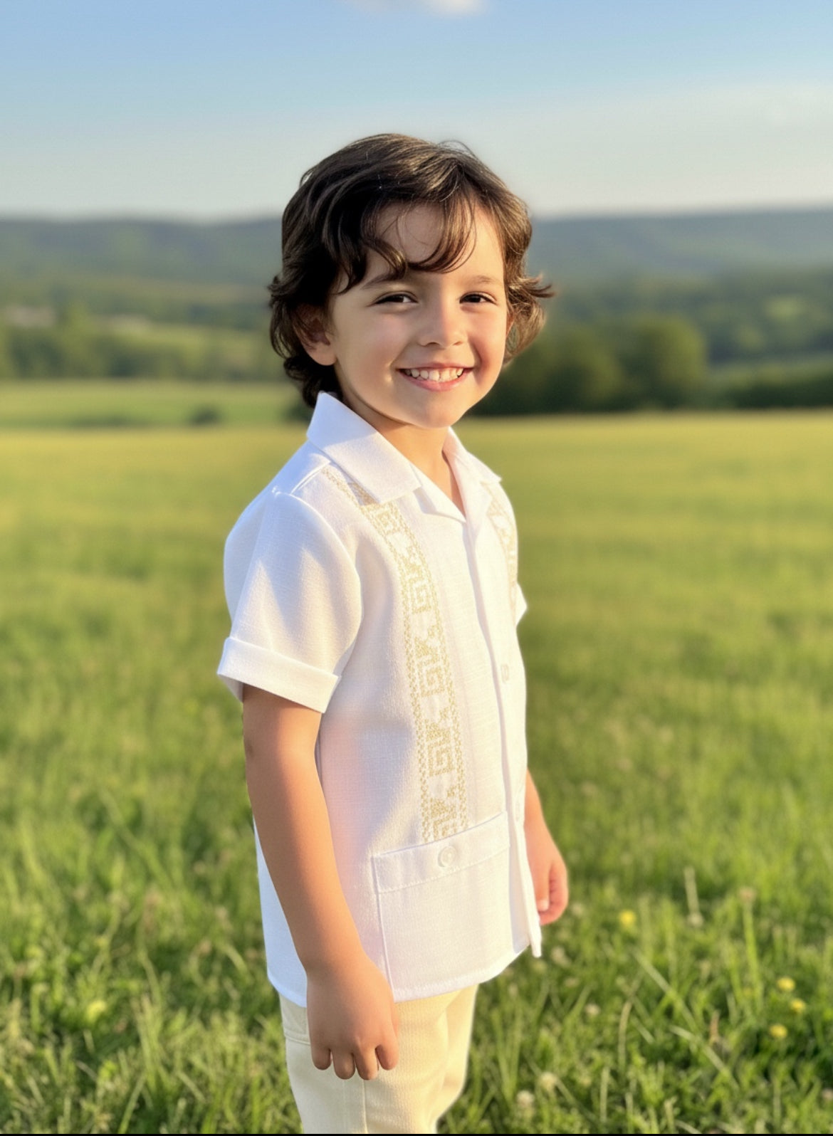Conjunto Guayabera 115 Niño Bebe