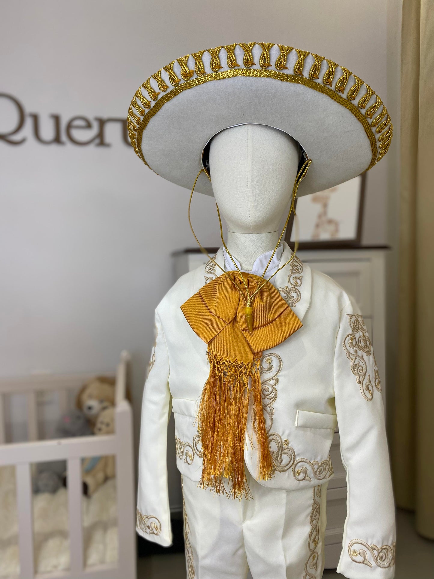 Traje Charro Mariachi Tafetan Niño bebe