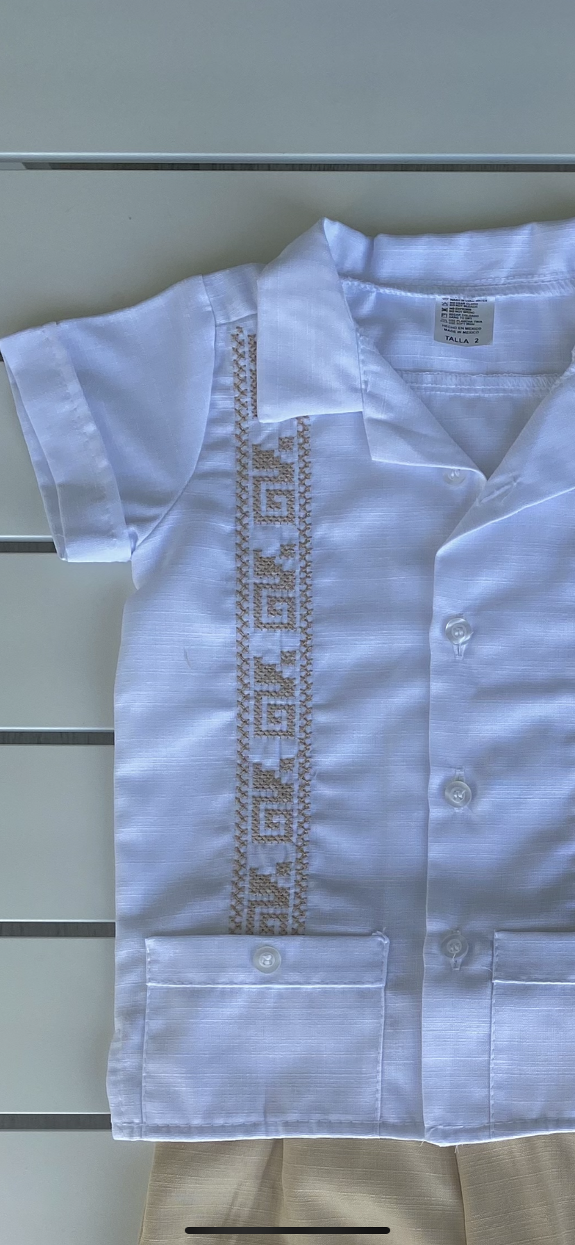 Conjunto Guayabera 115 Niño Bebe
