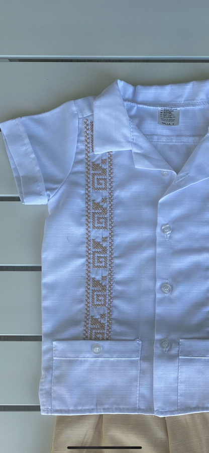 Conjunto Guayabera 115 Niño Bebe