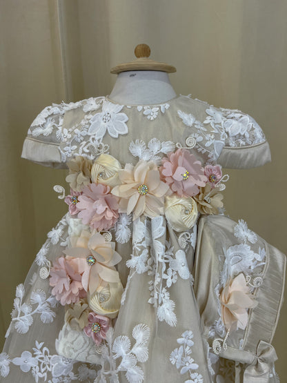 Ropon Desmontable 358 + Kit Bautizo Niña Bebe