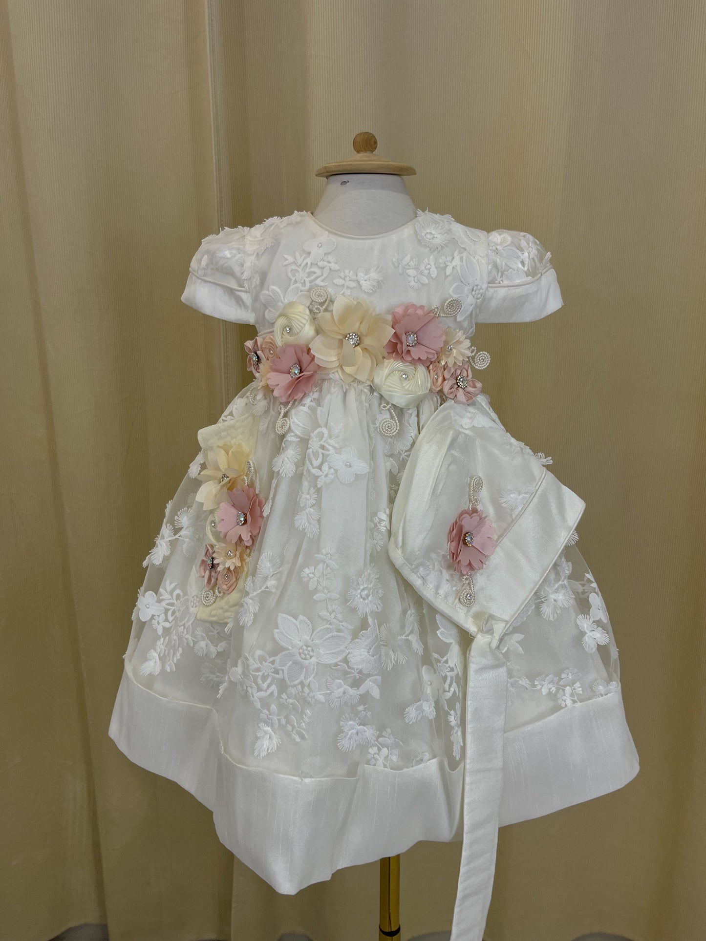 Ropon Desmontable 358 + Kit Bautizo Niña Bebe