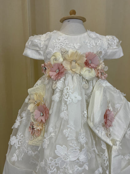 Ropon Desmontable 358 + Kit Bautizo Niña Bebe