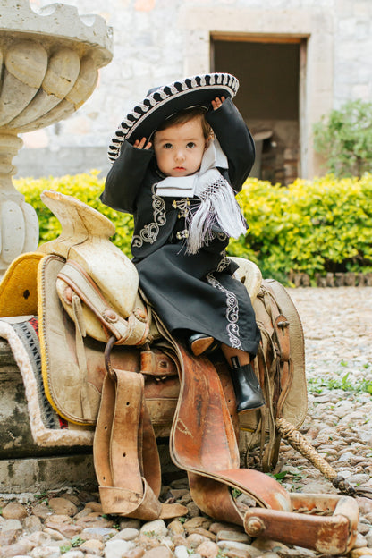 Traje Charro Mariachi Tafetan Niña Bebe