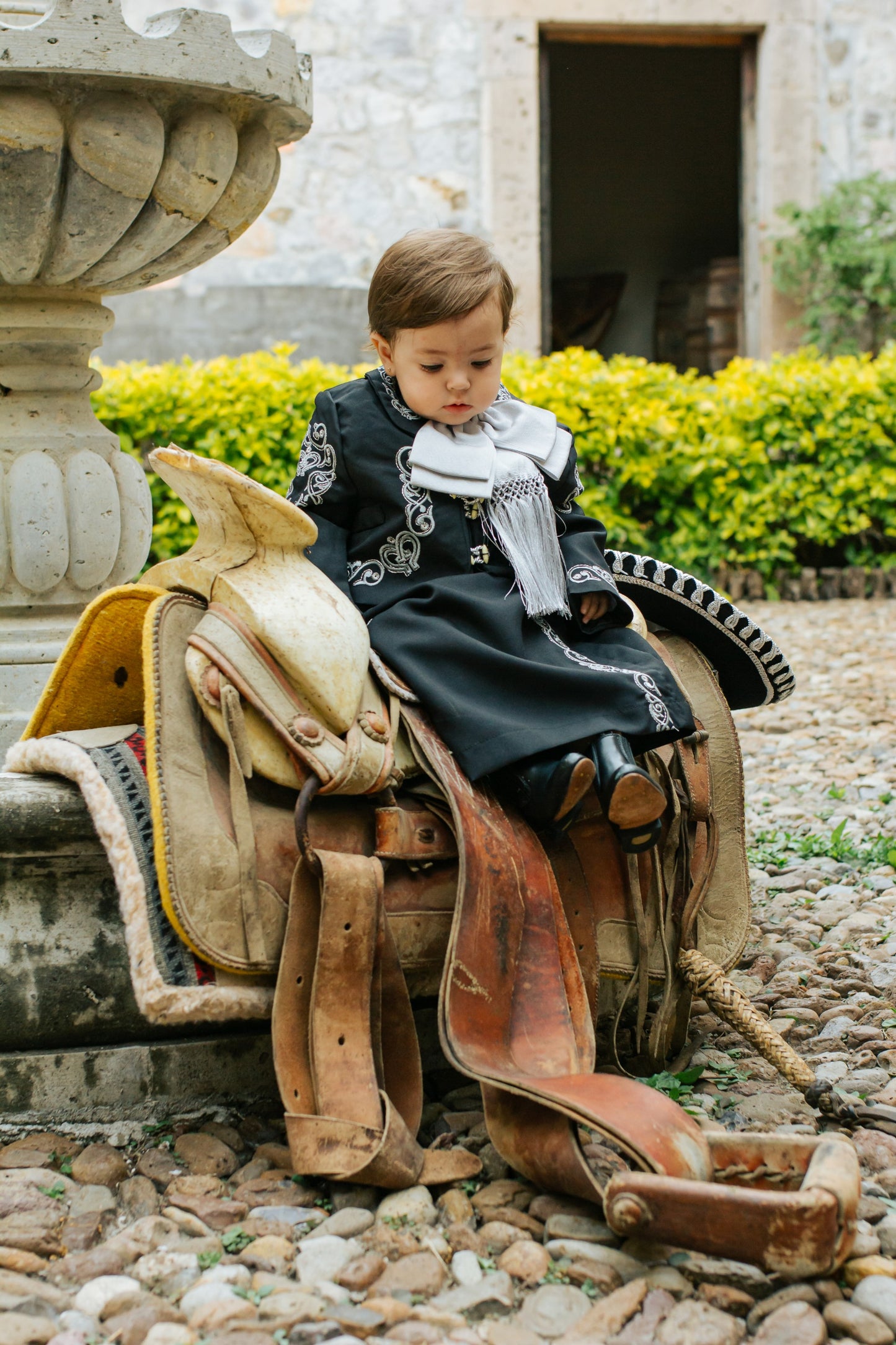 Traje Charro Mariachi Tafetan Niña Bebe