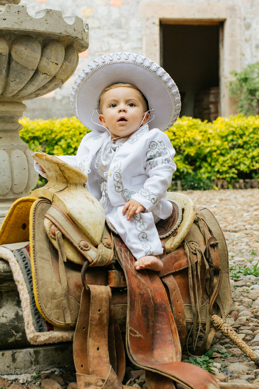 Traje Charro Mariachi Tafetan Niño bebe