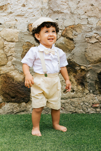 Conjunto Traje Tirantes Formal 117 Short Niño bebe