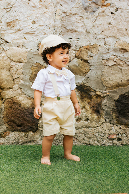 Conjunto Traje Tirantes Formal 117 Short Niño bebe