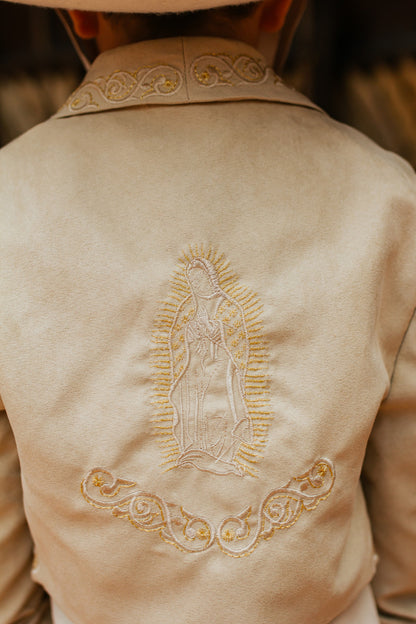 Traje Charro Mariachi Gamuza Niño Bebe