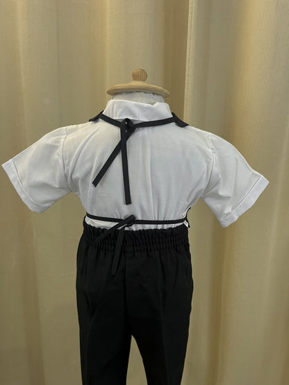 Conjunto Traje Formal Pingüino Rombo Niño Bebe