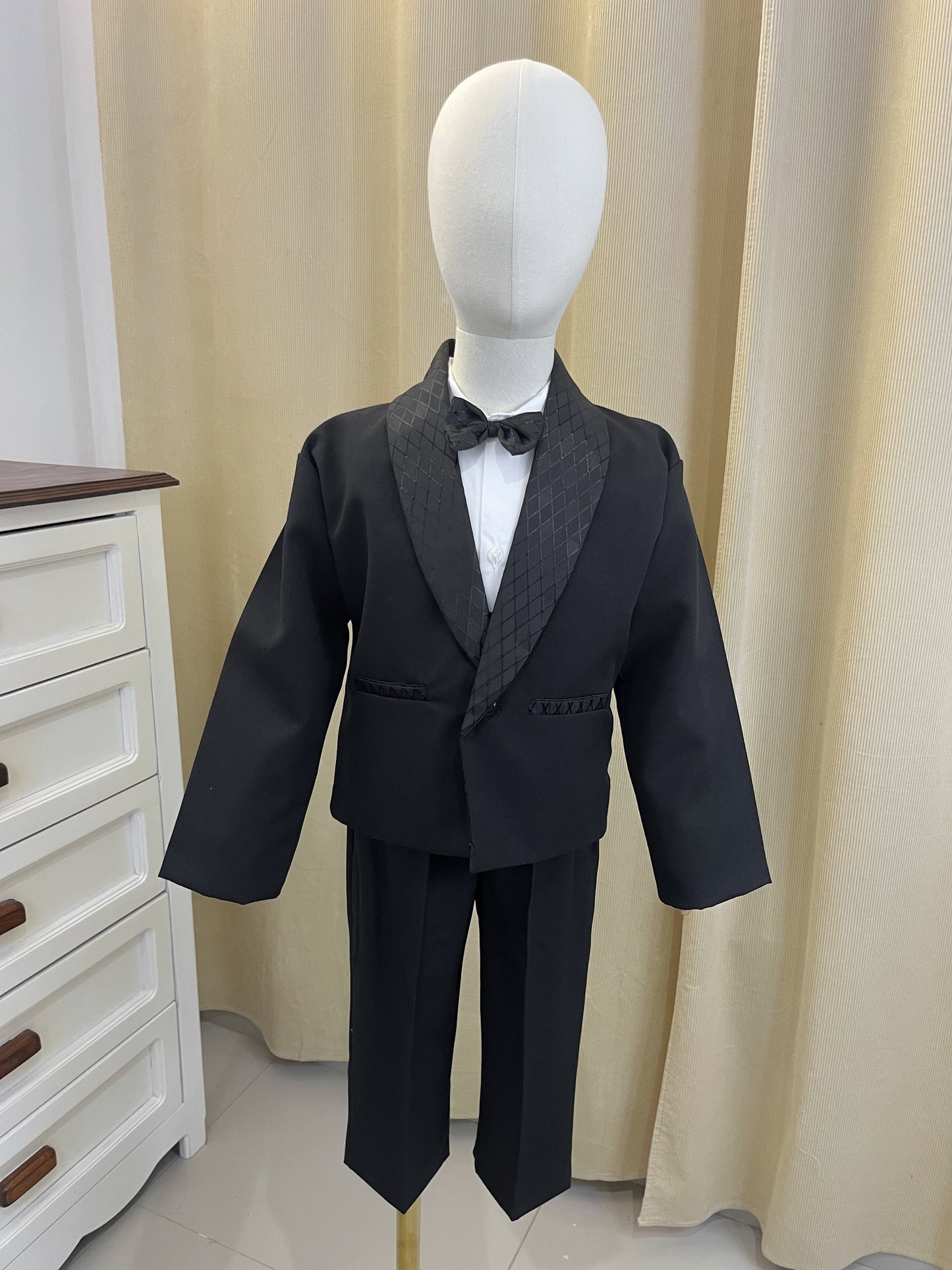 Conjunto Traje Formal Ojal Niño Bebe