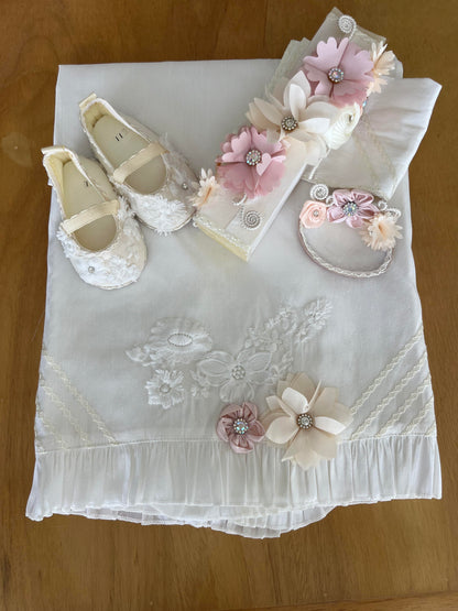Ropon Desmontable 358 + Kit Bautizo Niña Bebe