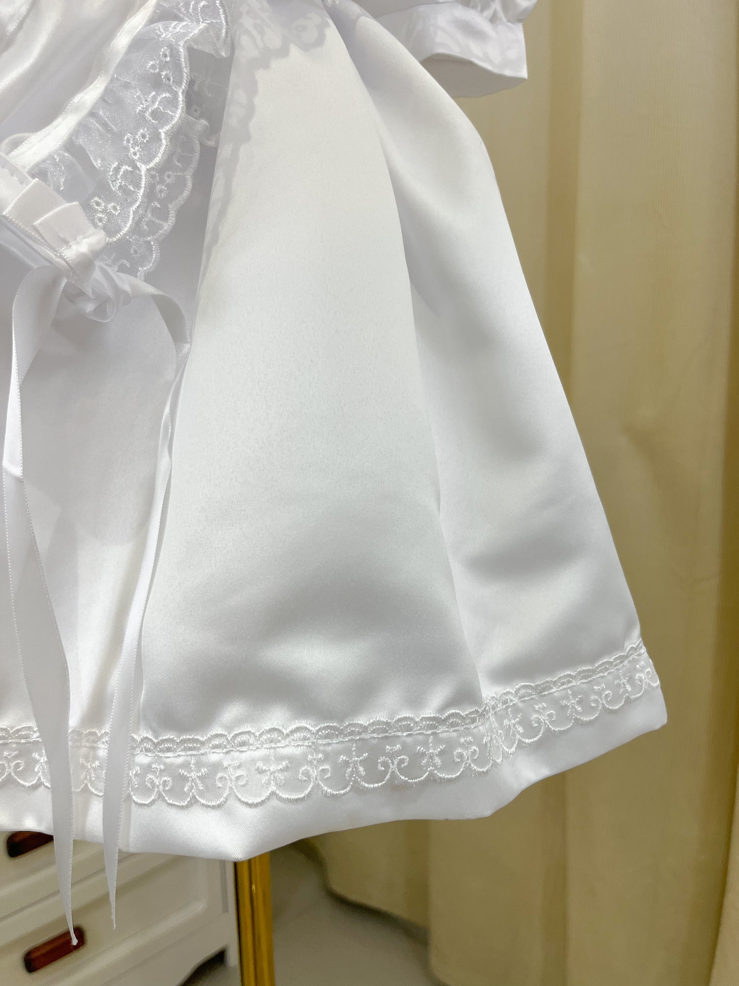 Vestido Batita Ropon Mi Bautizo Niña Bebe