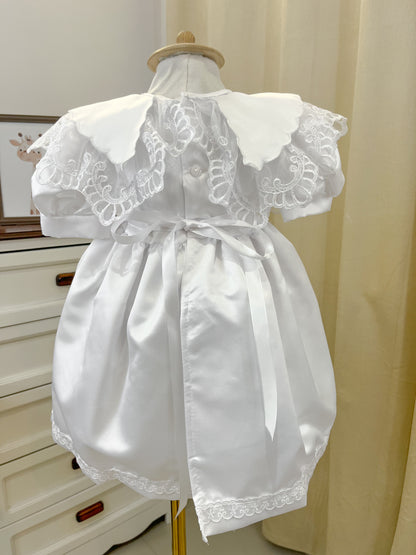 Vestido Batita Ropon Mi Bautizo Niña Bebe