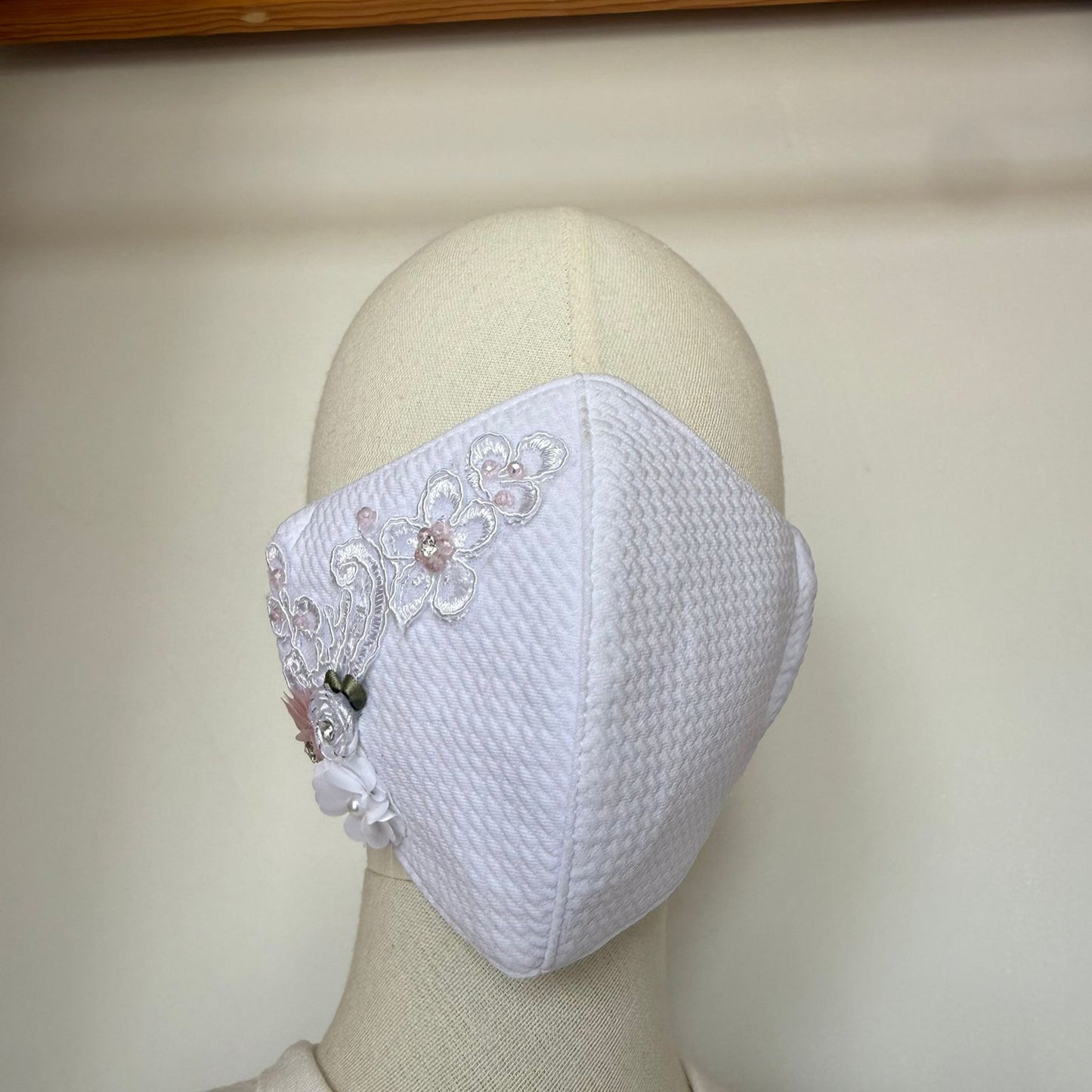 Cubrebocas Lavable Tergal con Adorno Niña