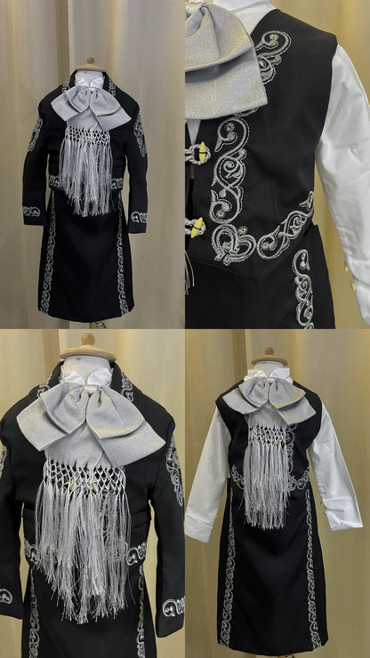 Traje Charro Mariachi Tafetan Niña Bebe
