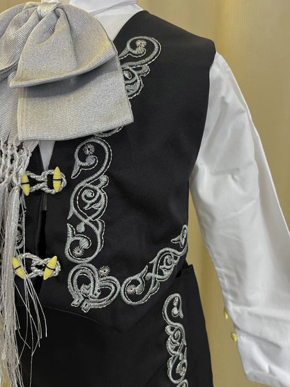 Traje Charro Mariachi Tafetan Niña Bebe