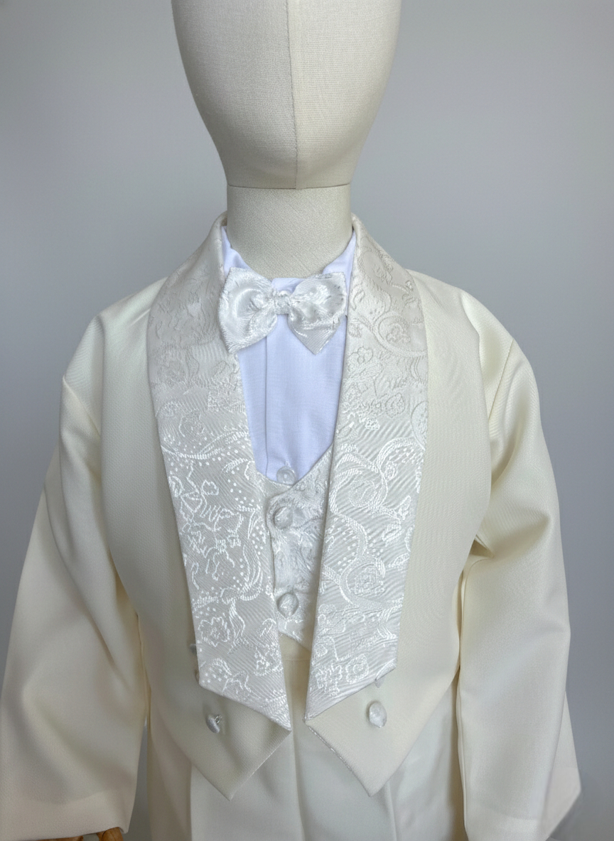 Conjunto Traje Formal Pingüino Rombo Niño Bebe