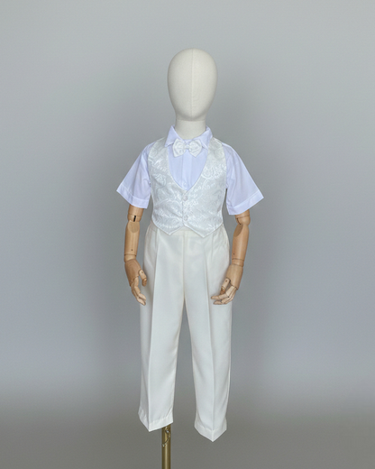 Conjunto Traje Formal Pingüino Rombo Niño Bebe