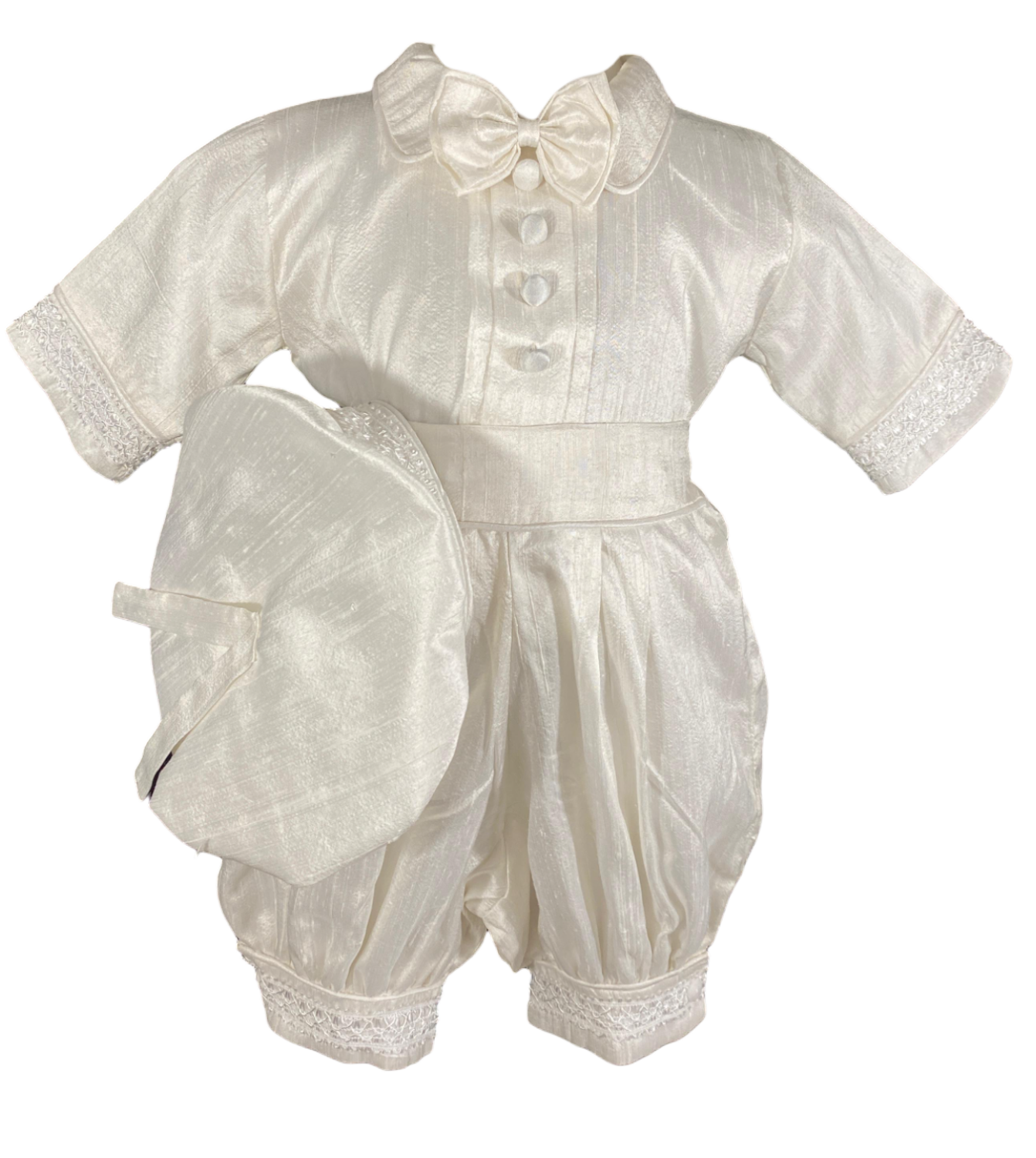 Ropon Bautizo + Kit de Bautizo Niño Bebe