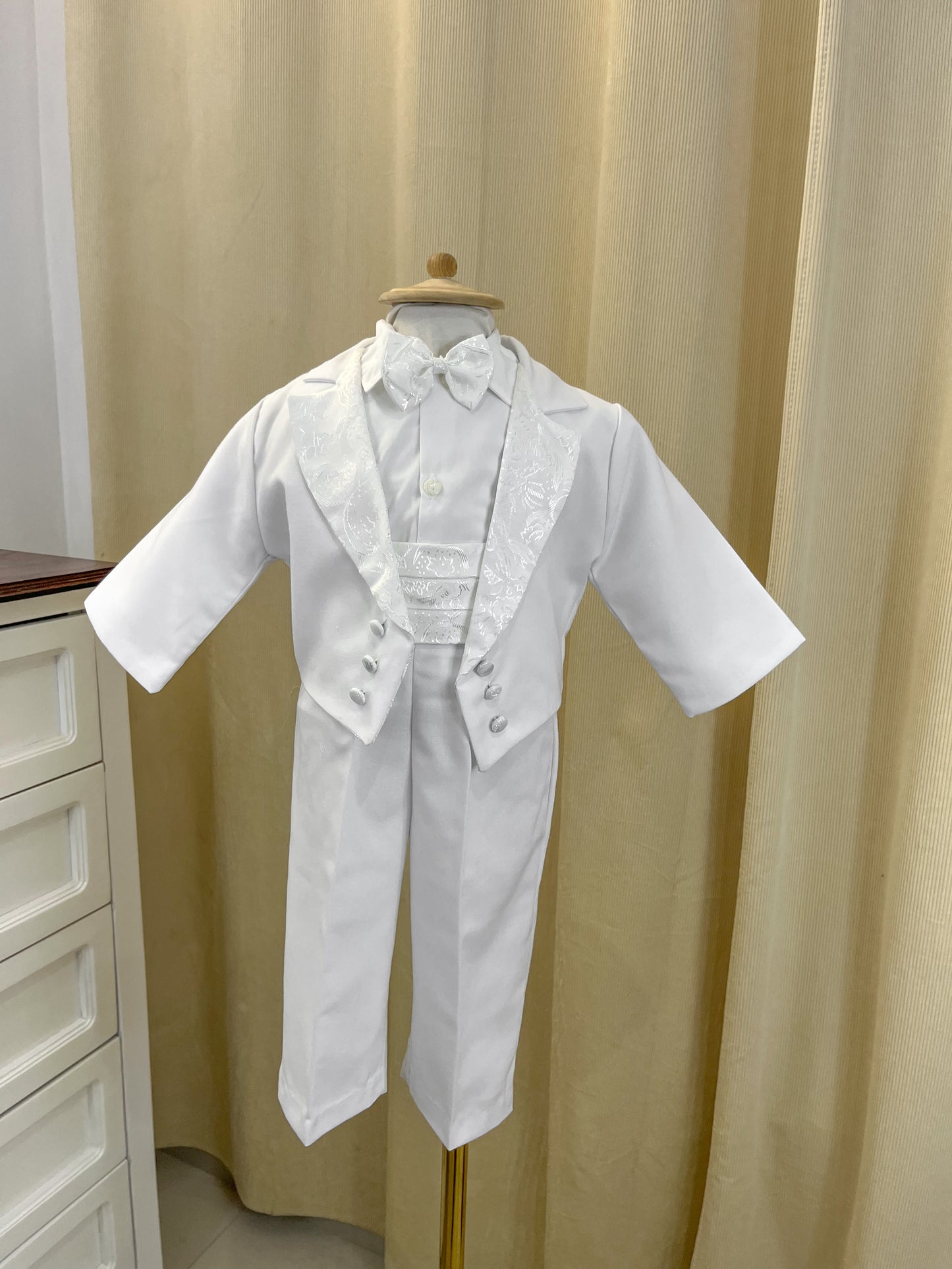 Conjunto Traje Saco Corto Niño Bebe