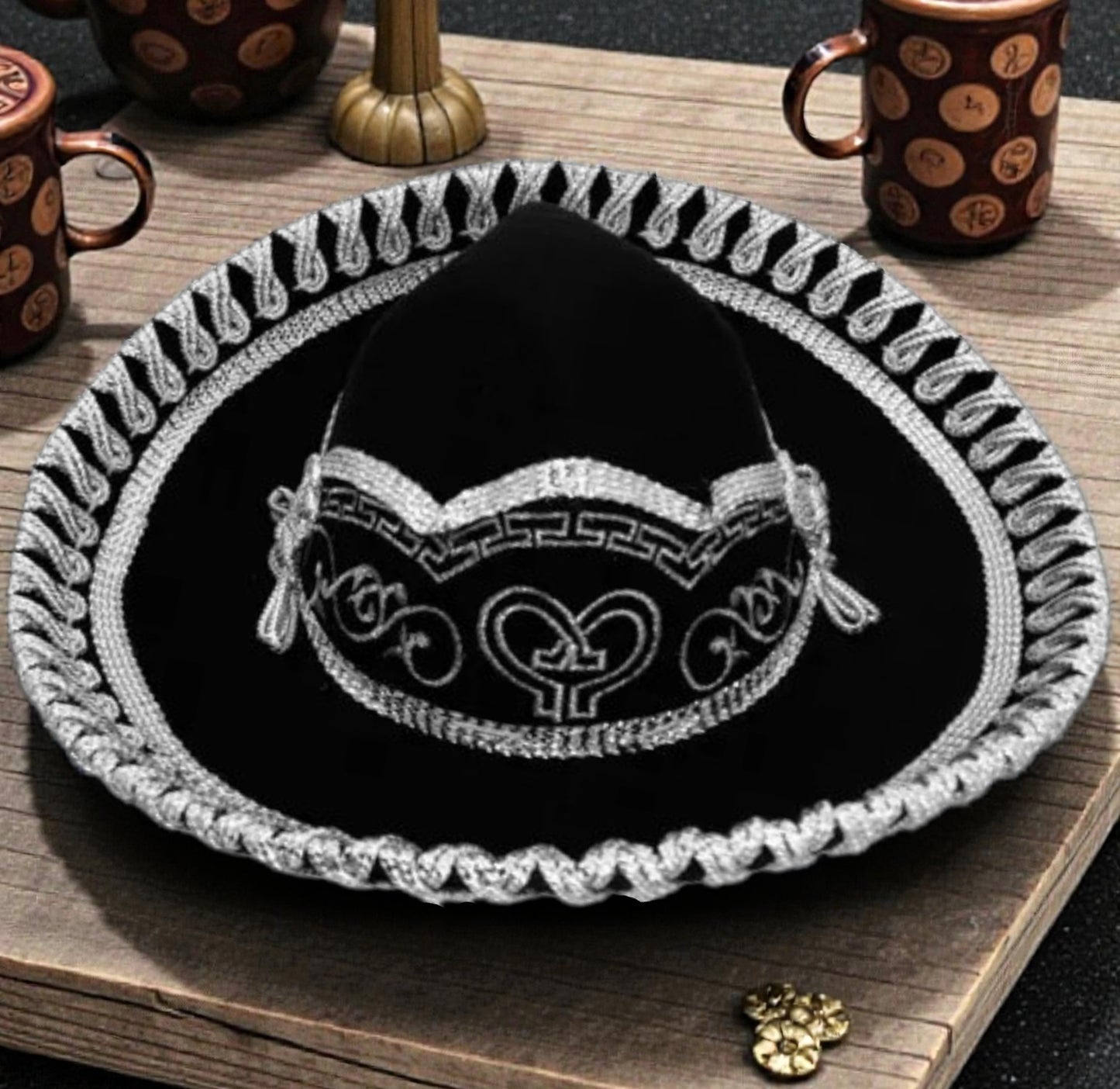 Sombrero Charro Mariachi Infantil Unisex