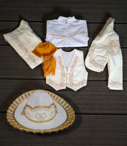 Traje Charro Mariachi Tafetan Niño bebe